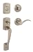 Baldwin 180NAHXTBL RDB 15 SMT CP Nautica Single Cylinder Handleset with Tobin Lever Featuring SmartKey, Satin Nickel