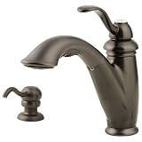 Price Pfister 532-7PZZ Marielle Single-Handle Pull-Out Kitchen Faucet, Oil Rubbed Bronze