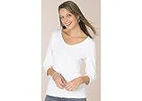 Bay Studio : Plus Bay Studio 3/4 Sleeve Pima Cotton Top