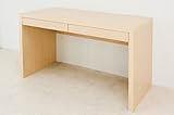 引出し付デスク110 ナチュラル