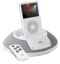 JBL - On Stage II - Speaker and Docking Station for iPod® (White)