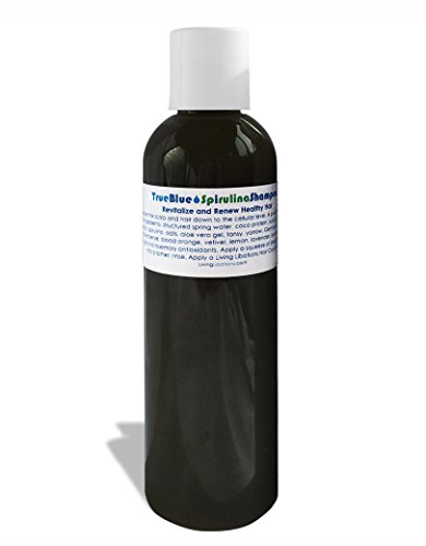 Living Libations - Organic / Wildcrafted True Blue Spirulina Shampoo (4 fl oz / 120 ml)