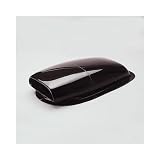 Harwood 3163: Hood Scoop, Aero Mini II, 31 1/2 in. Long, 15 in. Wide, 7 in. Tall, Fiberglass, Black Gelcoat, Each