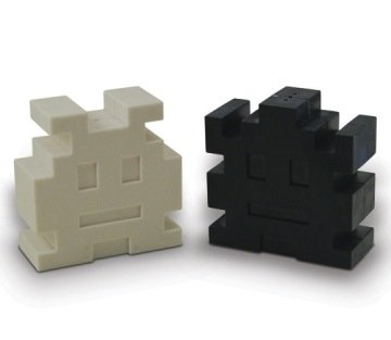 Space Invaders Salt & Pepper Shakers