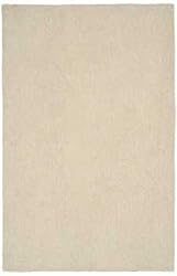 Safavieh Martha Stewart Collection MSR1354A Sprig Snowberry Cotton Area Rug, 8-Feet 6-Inch by 11-Feet 6-Inch