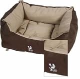 Multi Pet Yap Aluna Canvas SQ 36in x 31in Dog Bed