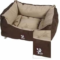 Multi Pet Yap Aluna Canvas SQ 27in x 24in Dog Bed