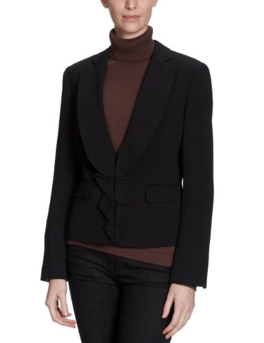 ESPRIT Collection Damen Blazer Y23040, Gr. 36 (M), Schwarz (black 001) Preisvergleich