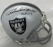 Rod Woodson Autographed/Hand Signed Oakland Raiders Mini Helmet w/HOF 09 Inscription