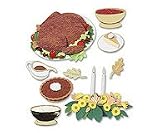 Jolees Boutique Harvest Themed Ornate Stickers, Thanksgiving Feast