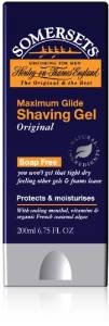 Somersets Max Glide Original Shave Gel 6.75 Fl Oz (200 Ml) (2 Pack)