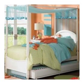 Elation Tester Canopy Bed Full Size