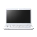 Sony VAIO EE3E0E 15.5 inch Laptop (AMD Athlon Dual Core P340 2.2GHz, 3Gb, 320Gb, DVDSM, WLAN, Webcam, Win 7 Home Premium) - Silver Lid & White Inside