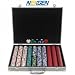 1000 Las Vegas EDGE SPOT NEXGENTM Poker Chips w/Aluminum Case