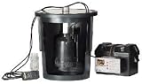 Little Giant TSW-D22A Pump, 22 basin, clear view cover assembly, discharge kit with clear check val