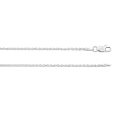 Sterling Silver Rope Chain 1.4mm & 30 Inches