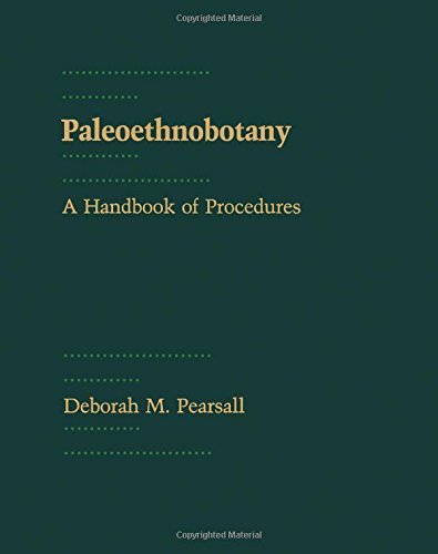 paleoethnobotany a handbook of procedures