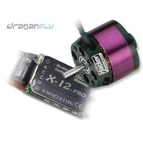 Hacker Combo! A20-26M Brushless Outrunner Motor and X-12 Pro ESC by Hacker Brushless USA Inc.