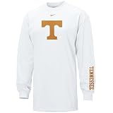 Nike - Nike Tennessee Volunteers White Classic Logo Long Sleeve T-shirt