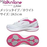 LA GEAR ウォークントーン DUO AIR レディース 【メッシュ/ホワイト 24.5cm】