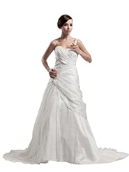 A-line Asymmetric  Applique Beaded Satin One Shoulder Spring Fall Winter  Dress with a Chapel Train  With Pearls