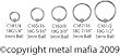 18G STEEL CAPTIVE BEAD RINGS C181/2- 18G 1/2" 3MM BALL