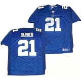 Tiki Barber New York / NY Giants Jersey (Blue - Stitched numbers & name) Size 48 or 50 - New