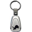 Detroit Lions Key Ring w/Laser Etched Team Logo - NFL Football Fan Shop Sports Team Merchandise