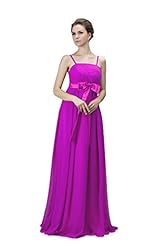 Spaghetti Strap Chiffon  Lace Club Dress/Evening Dress/Bridesmaid Dress/Prom Dress/Party Dress/Wedding Dress  With a Bow(s) and a Sash 