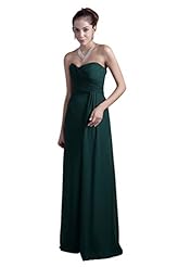 Tiered Sweetheart Chiffon Evening Dress/Bridesmaid Dress/Mother-of-the-Bride Dress 