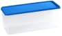 Allibert 191271 Bo�te Rectangulaire Grand Gourmet 6 L Polypropyl�ne Bleu Antilles