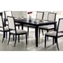 Dining Table in Distressed Black - Coaster