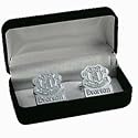 Everton Chrome Cufflinks