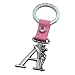 Tinker Bell Letter A Pewter Key Chain