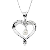 Heart and Soul Necklace, Sterling Silver