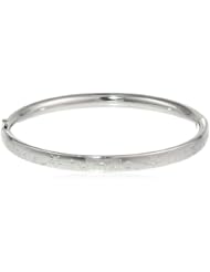 Childrens Sterling Silver Polished Guard and Hinge with Twinkle Little Star Bracelet