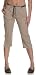 Apparel : Gloria Vanderbilt Women's Petite Danae Sateen Belted Capri