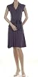 BCBG BLUE STONE CAP SLEEVE JERSEY DRESS NEW S