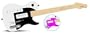 Wii Frontman Wireless Guitar - White
