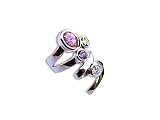 Bague en Argent 925/1000 et Zirconium - 52
