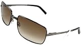 Dolce & Gabbana D&G 422S D88 Sunglasses, Gunmetal Frame/ Brown Fade Lenses
