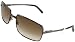 Dolce & Gabbana D&G 422S D88 Sunglasses, Gunmetal Frame/ Brown Fade Lenses