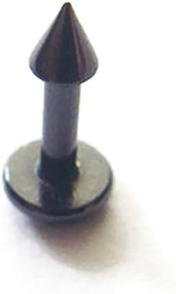 14g Labret Lip Chin Ring Monroe Piercing Bar Ear Body Jewelry Gift