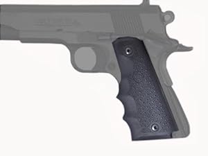 Hogue Rubber Grip Govt. Model Rubber Grip with Finger Grooves