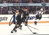 Martin Straka, Pittsburgh Penguins, 2001 Stadium Club Autographed Card