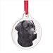 Best Friend Black Labrador Ornament - Style 37229