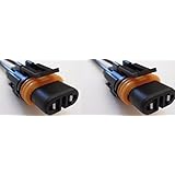 2 X 899 893 880 Universal Fog Light Lamp Pigtail Connector Bulb Socket Wiring