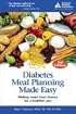 Diabetes Meal Planning Made Easy, 3rd Edition