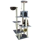 ^..^Silver Gray Cat Tree Condo Scratcher Pet Furniture A7802 by Armarkat