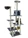 ^..^Silver Gray Cat Tree Condo Scratcher Pet Furniture A7802